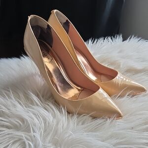 Ted Baker Cream Patent Heels